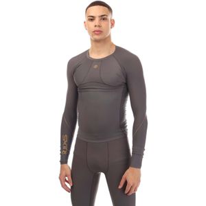 Skins - Series-5 - Lange Mouw Top - Charcoal