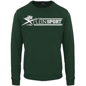 Plein Sport - Sweatshirt - Groen - Groot Onderstreept Merklogo