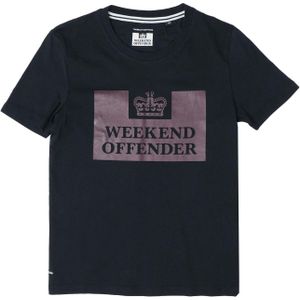 Weekend Offender Kinderen McMoney T-Shirt (Marineblauw)