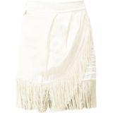 Rokken - Korte Rok - Zwart - Hoge Kwaliteit Stof - Made in Italy