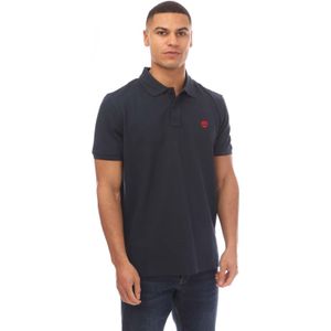 Timberland Unisex Volwassen Millers River Piqué Poloshirt (Marine)