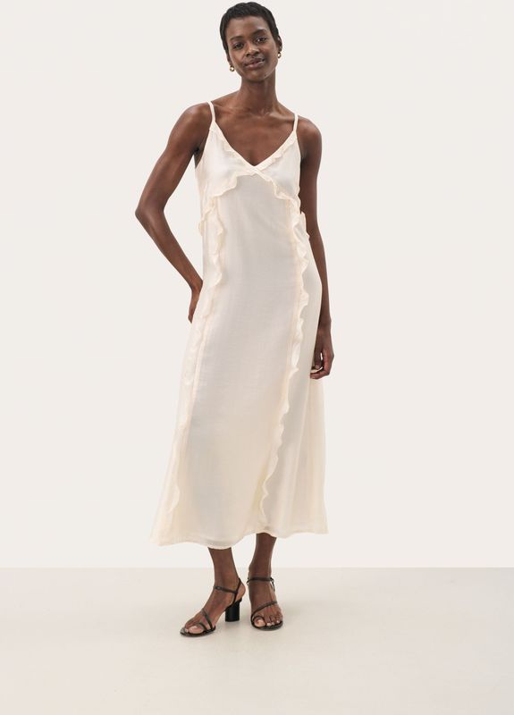 Jurk - Eggnog white - Oversize fit