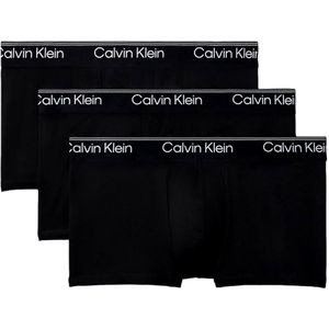 Calvin Klein - Boxershorts - Lichtgrijs/Zwart - 3 Pack - Regular Fit