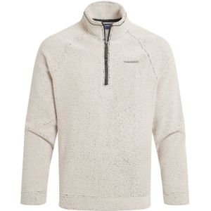 Craghoppers Heren Karlton Half Zip Fleece Top (Ecru)