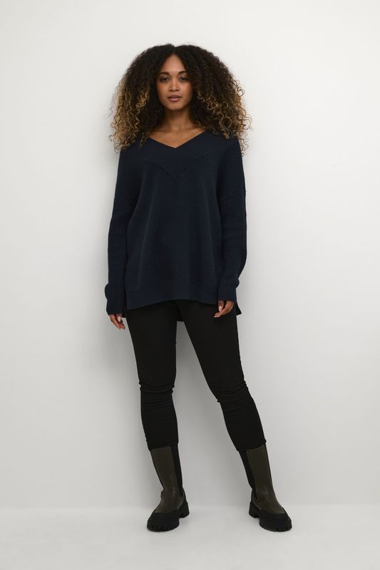Pullover Oversize fit dark blue