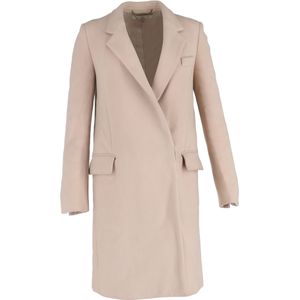 Stella McCartney Verborgen Knoopjas in Lichtroze Wol