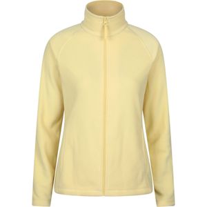 Mountain Warehouse Dames/Dames Raso Fleece Jas (Lichtgeel)