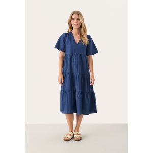 Part Two Jurk 'PamPW'  donkerblauw