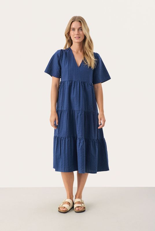 Part Two Jurk 'PamPW'  donkerblauw