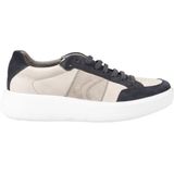 Geox - Sneakers - Zwart - Leer - Ademend en Waterdicht