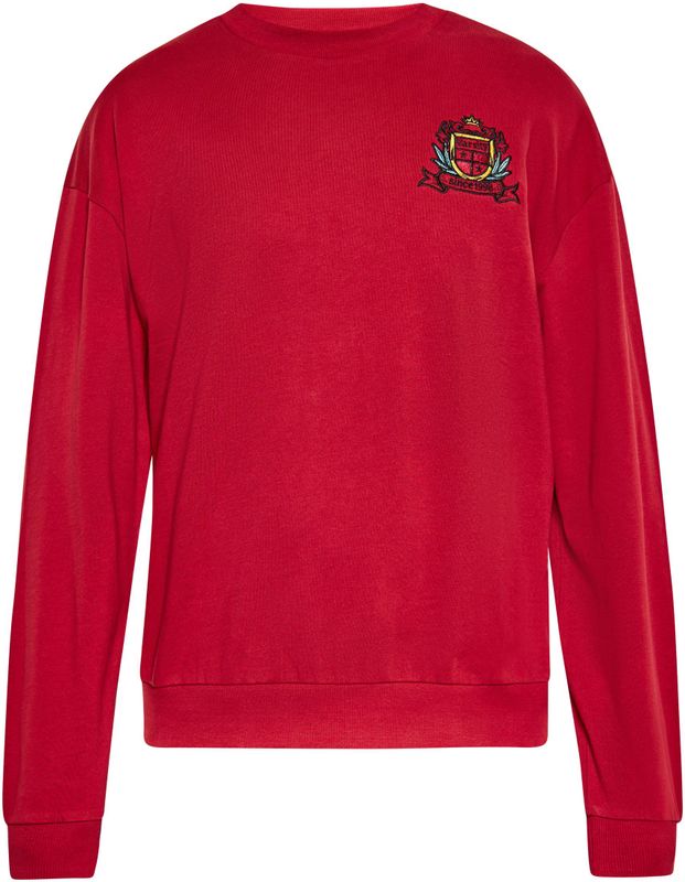 Mo - Sweatshirt - Wijnrood - Heren