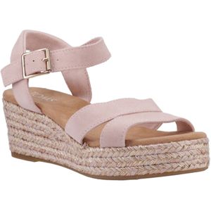 TOMS Audrey Leren Damessandalen Pale Rose