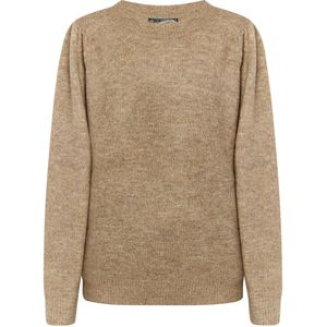 Dreimaster - Gebreide Trui - Bruin Melange - Dames