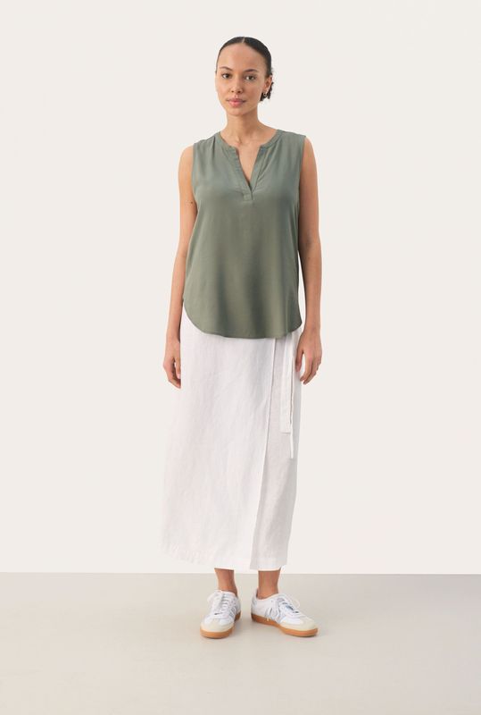 Part Two, Dames, Tops, Groen, Maat: XS Viscose,