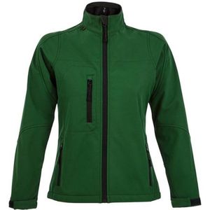 SOLS Dames/dames Roxy Soft Shell Jacket (ademend, winddicht en waterbestendig) (Fles groen)