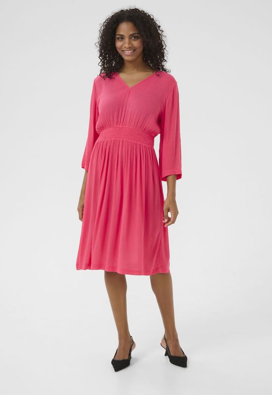 Kaffe, Dames, Jurken, Roze, Maat: XS Viscose,