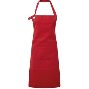 Premier Kaliber Zwaar Canvas Zakschort (Rood)