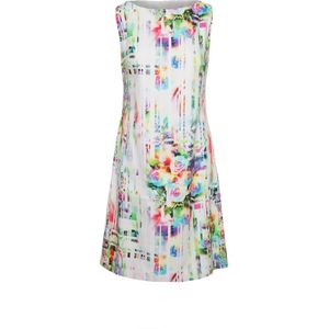 Conquista - A-lijn Jurk - Mouwloos - Bloemenprint