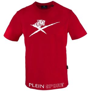 Plein Sport Groot opvallend logo rood T-shirt