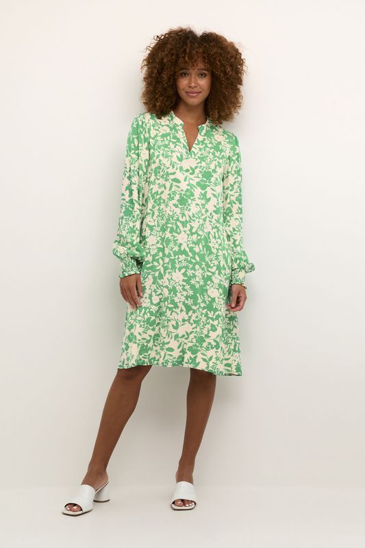 CULTURE - Jenny Giselle - Damesjurk - Midi-lengte - Aansluitende Snit