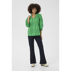 CULTURE - Blouse 'Utia' - Jade Groen - Blouseshirt