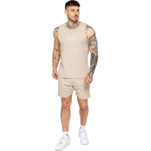 Enzo | Heren gym trainingspak met vest en korte broek