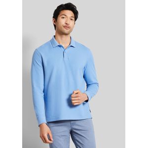 Bugatti Herren Polo met lange mouwen van puur katoen