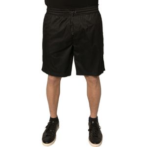 Dolce & Gabbana - Korte Broeken - Zwart - Jersey Shorts