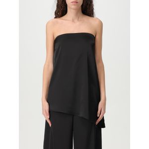 Asymmetrische Hemlijn Strapless Top