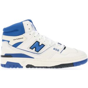Men's New Balance 650 Trainers in White blue