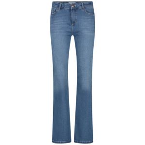 Fabienne Chapot High Waist Flared Jeans Eva  Blauw - Maat 27/34