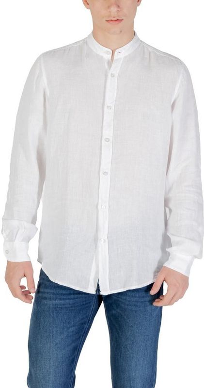 Linnen Overhemd met Lange Mouwen
