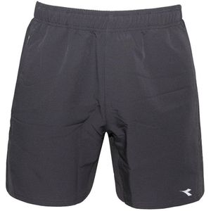 Diadora - Korte Broek - Zwart - Stretch Taille