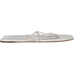 Gabriela Hearst Flip Flop Sandalen in Witte Leer