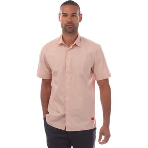 Boss Heren Ebor Relaxed Fit Overhemd (Roze)