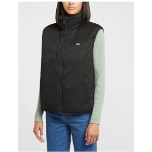 Women's Tommy Hilfiger Monogram Gilet In Black - Maat M