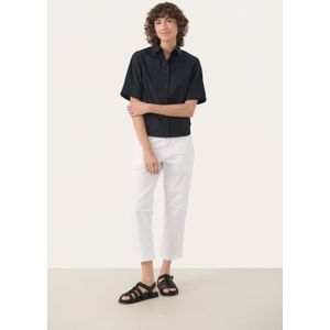 Part Two, Dames, Blouses & Shirts, Zwart, Maat: M Katoen,