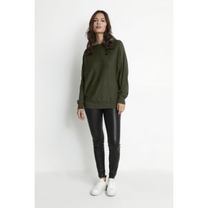 Pullover Oversize fit olive