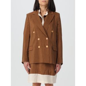 Linnen Dubbelbreasted Blazer