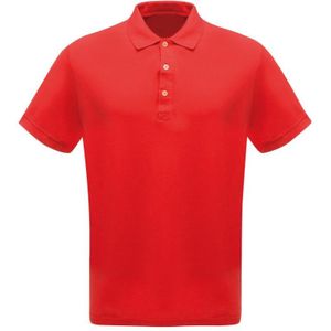 Regatta Professioneel Heren Klassiek 65/35 Poloshirt met korte mouwen (Klassiek rood)