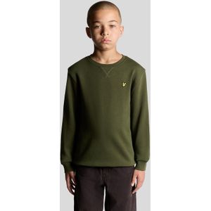 Lyle & Scott - Crew Neck Sweatshirt Boys - Olijf - Sweater