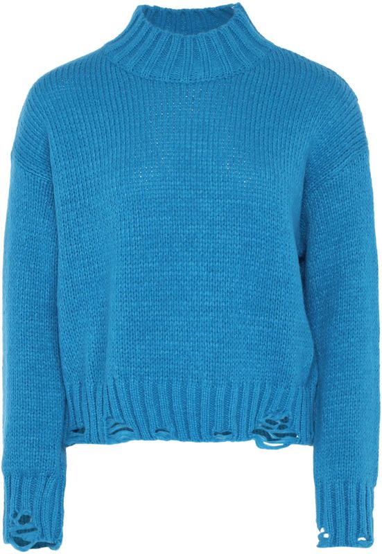 Mymo - Jumper - Turkoois - Pullover Trui