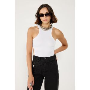 Bodystocking - Effen - Aansluitende Pasvorm - Mouwloos