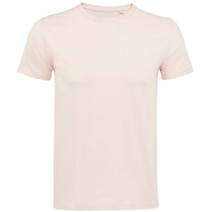 SOLS Heren Milo Organic T-Shirt (Romig Roze) - Maat M