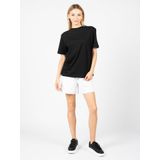 Silvian Heach - Casual Loose Fit T-shirt - Zwart - Dames - Katoen