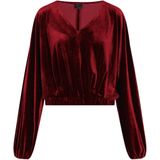Dreimaster - Blouse - Donkerrood - Dames