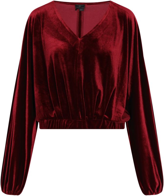 Dreimaster - Blouse - Donkerrood - Dames