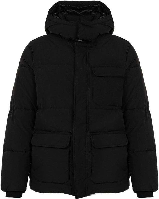 Pepe Jeans - Jobs - Jas - Zwart - Gewatteerd - Met Capuchon