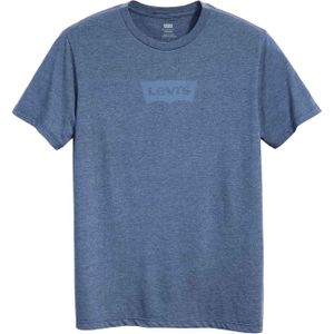 Levis Heren Batwing Logo T-Shirt (Blauw)
