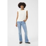 Cream - Blouse 'CRYsa' - Wit - Blouseshirt - Kwartmouw